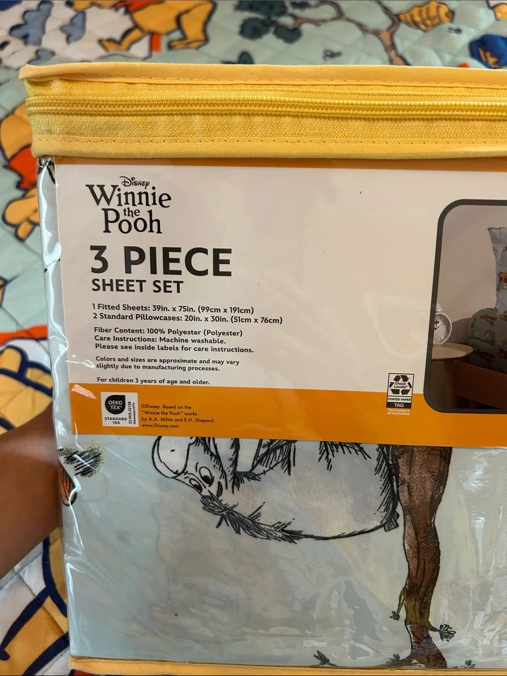 Winnie the Pooh Twin Sheet Set